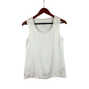 White Stag Womens Crochet Trim Tank Top S / CH White